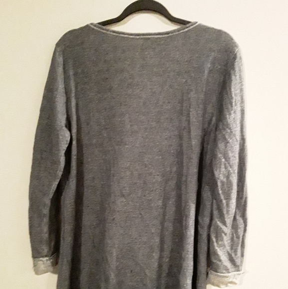 Pieces by Kensie Longsleeve Crewneck Long Sweater - Picture 5 of 9